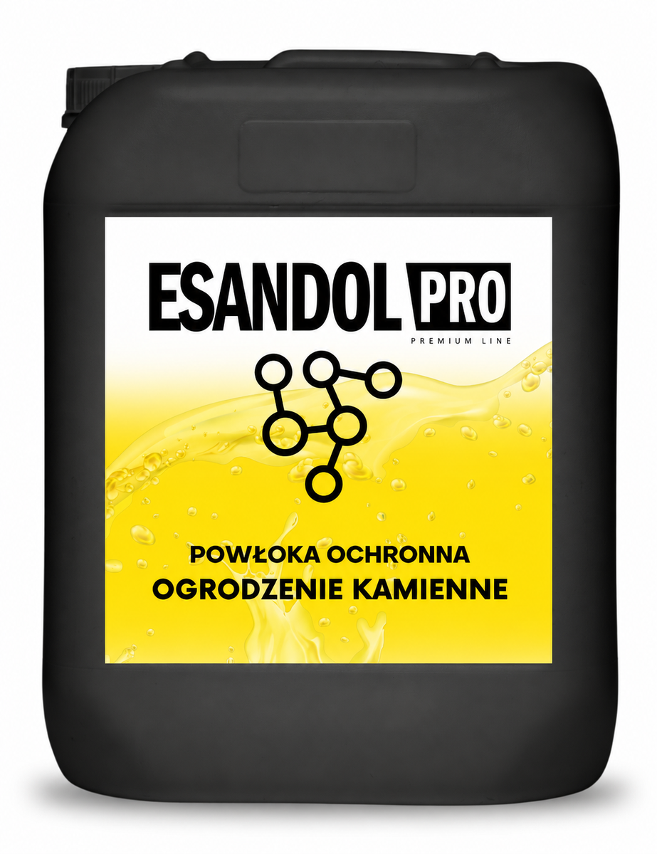 ESANDOL pro line protective coating stone fence