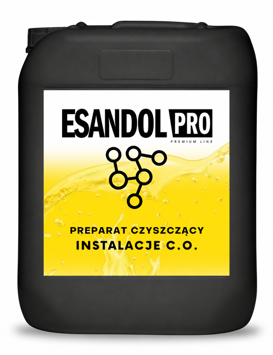 ESANDOL pro line cleaning agent for central heating systems