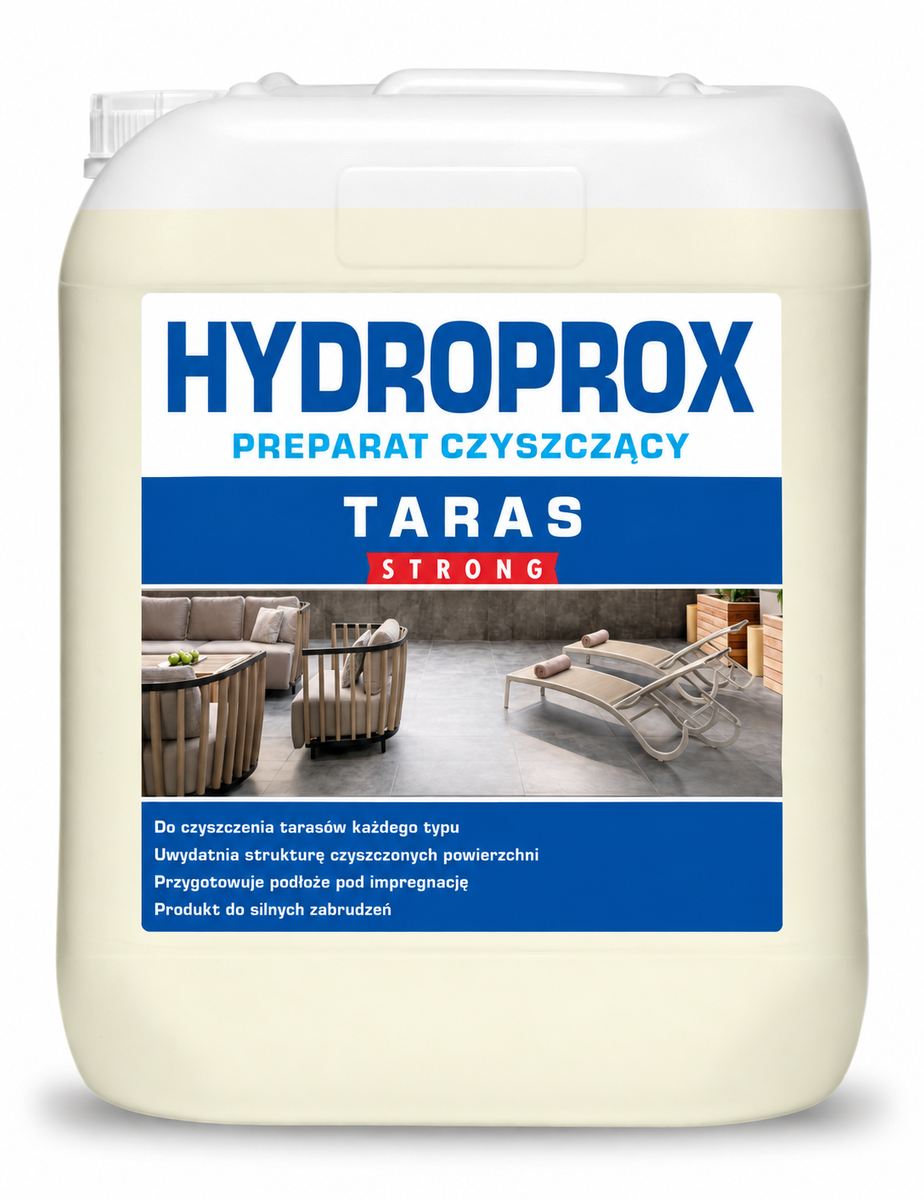 HYDROPROX terrace cleaning