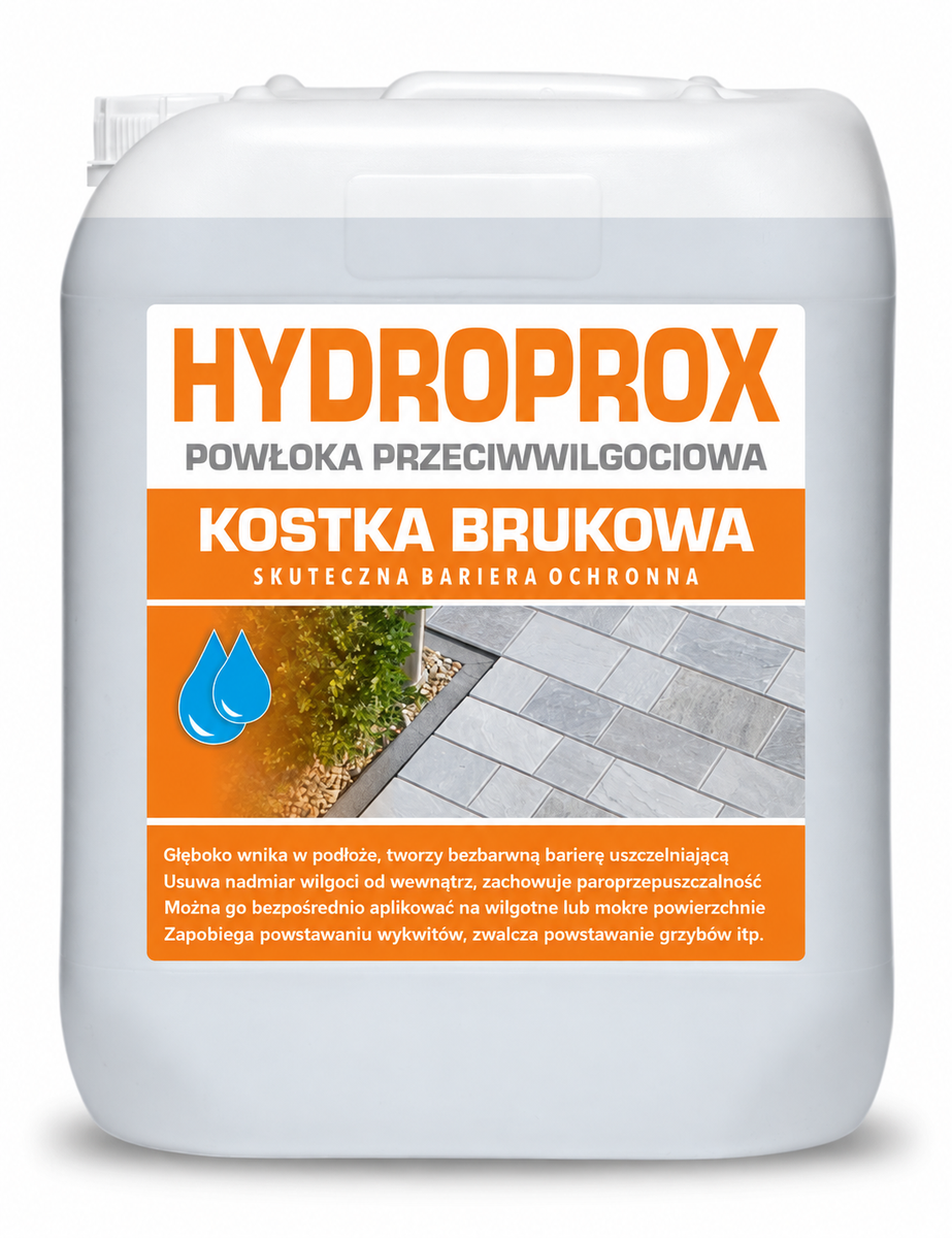 HYDROPROX anti-moisture impregnant paving stones