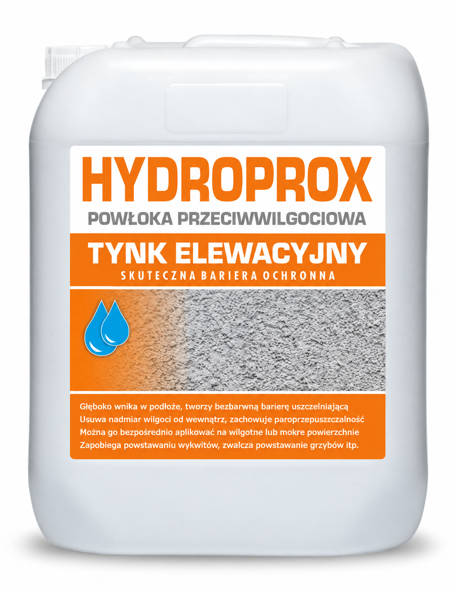 HYDROPROX anti-moisture impregnant facade plaster