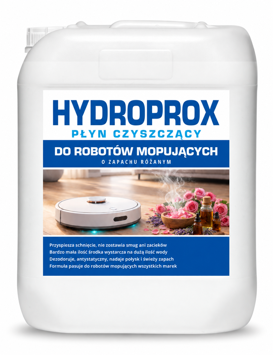 HYDROPROX cleaning liquid for mopping robots - rose scent