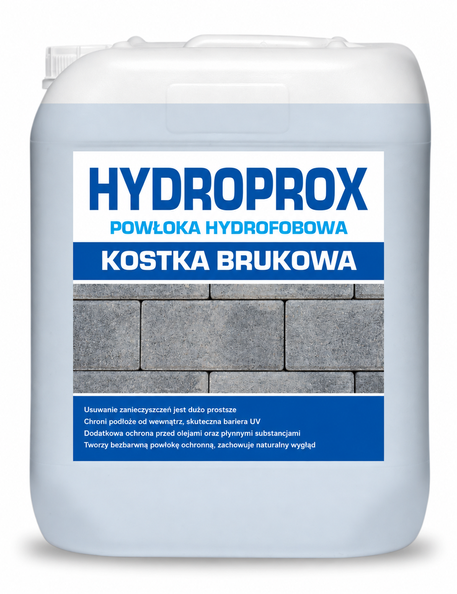 HYDROPROX hydrophobic coating paving stones