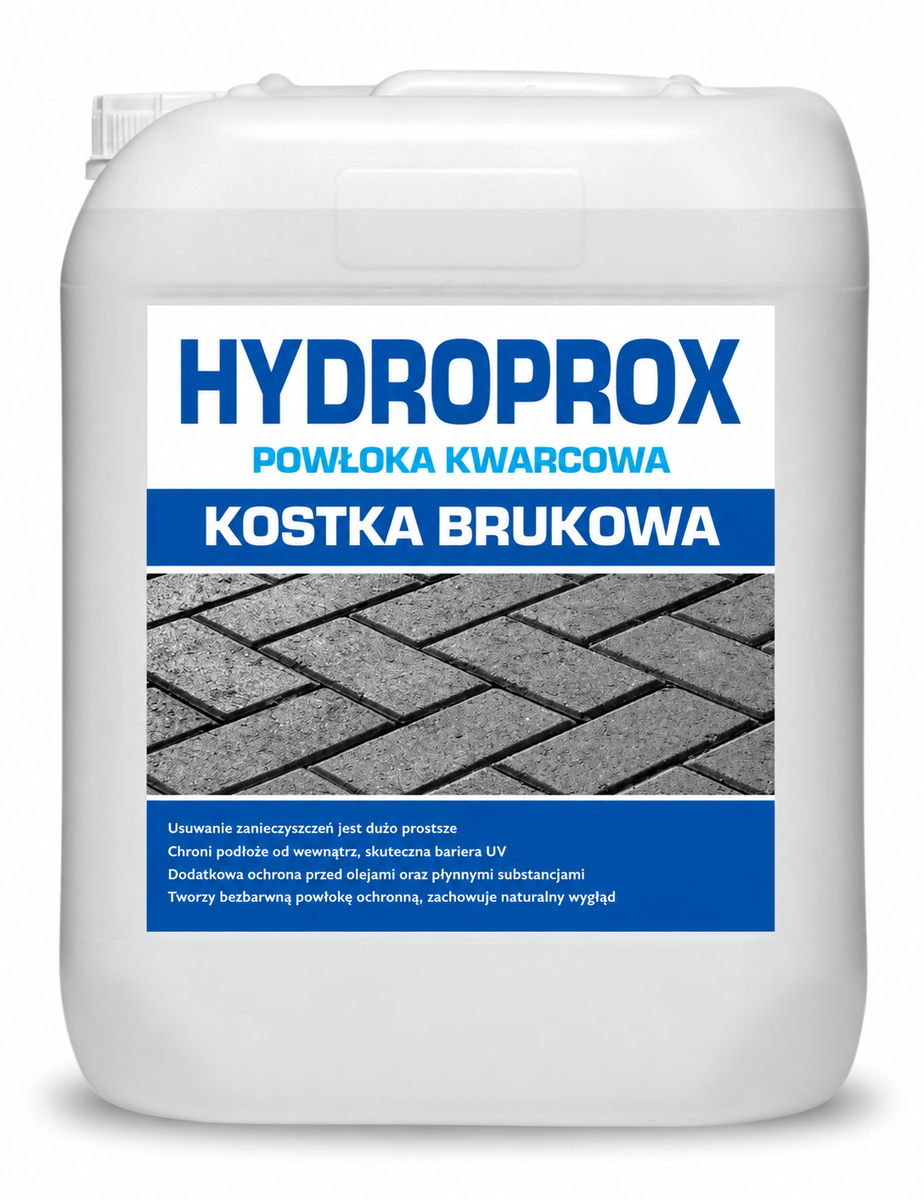 HYDROPROX quartz coating paving stones