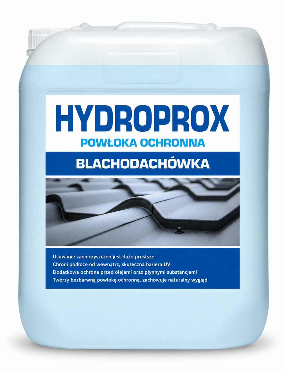 HYDROPROX protective coating metal roof tile