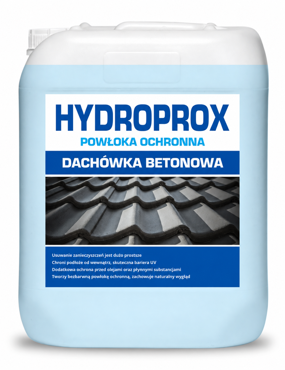 HYDROPROX protective coating concrete roof tile