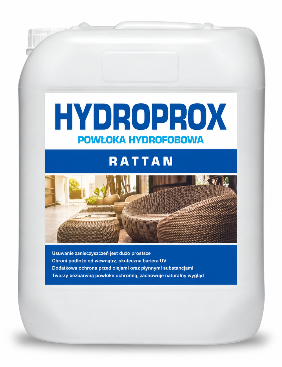 HYDROPROX hydrophobic protective coating for rattan