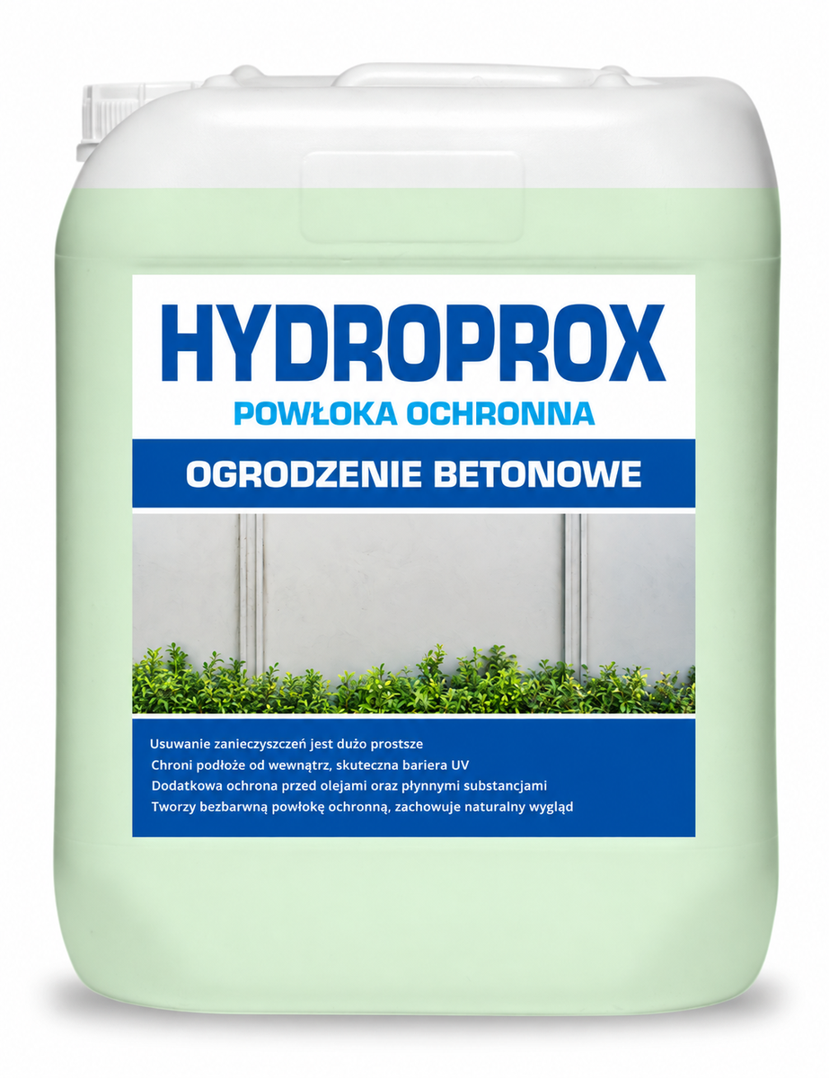 HYDROPROX protective coating concrete fence
