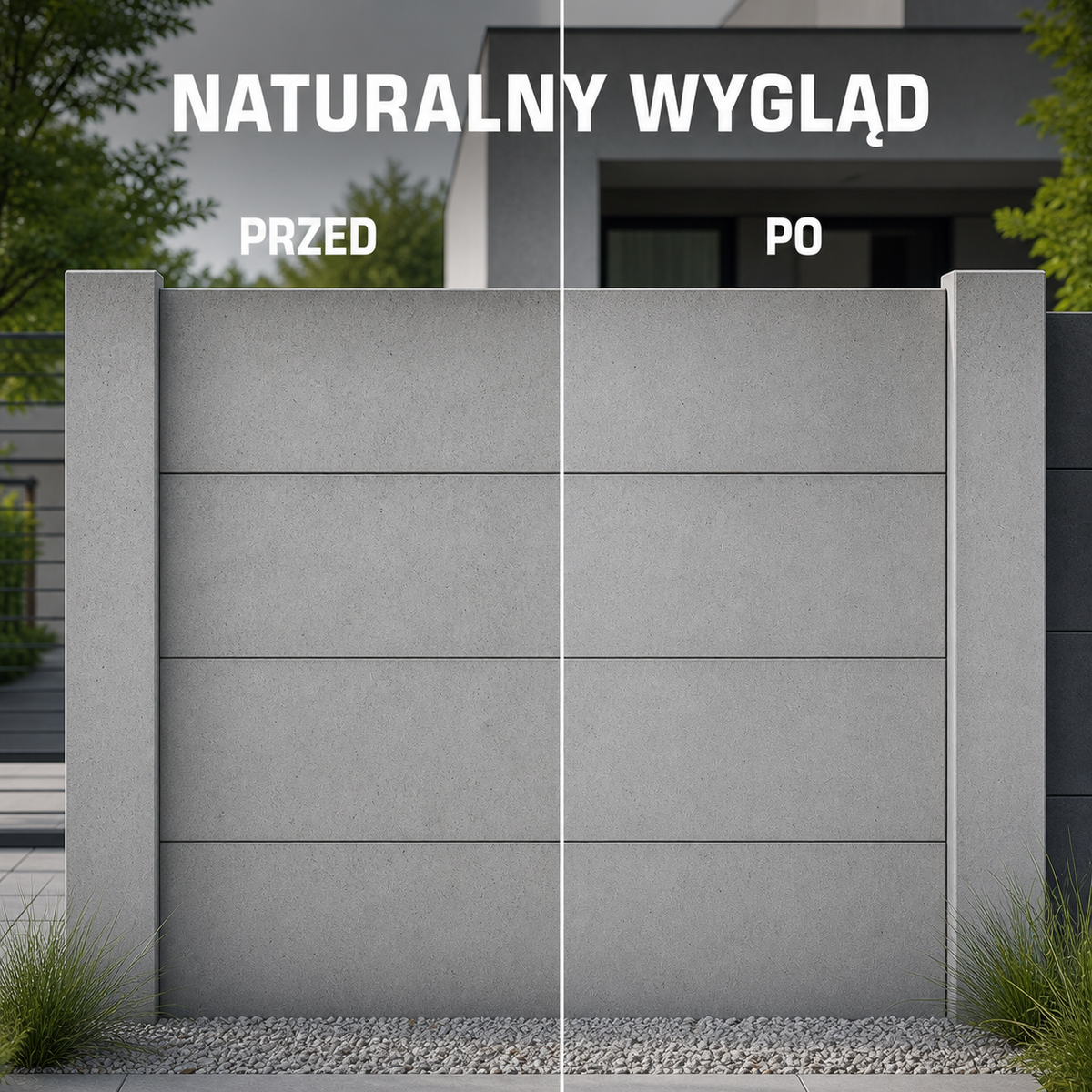HYDROPROX protective coating prefabricated fence
