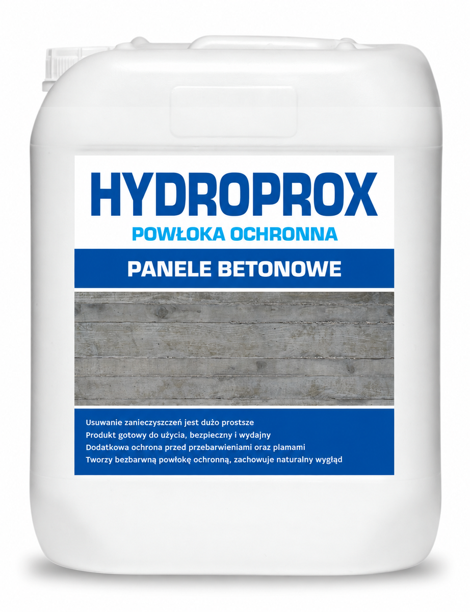 HYDROPROX protective coating concrete panels