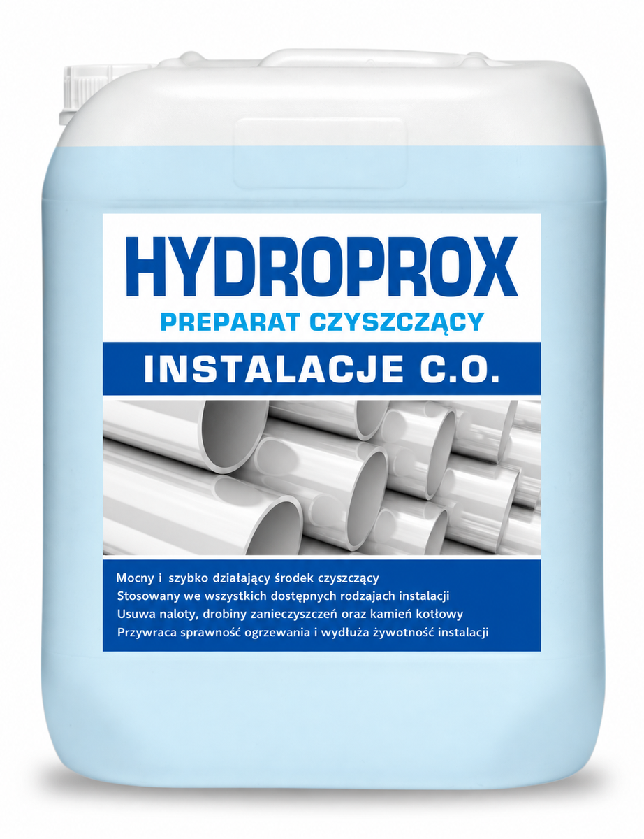 HYDROPROX cleaning preparation for central heating installations