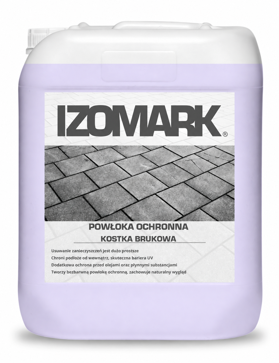 IZOMARK protective coating paving stone