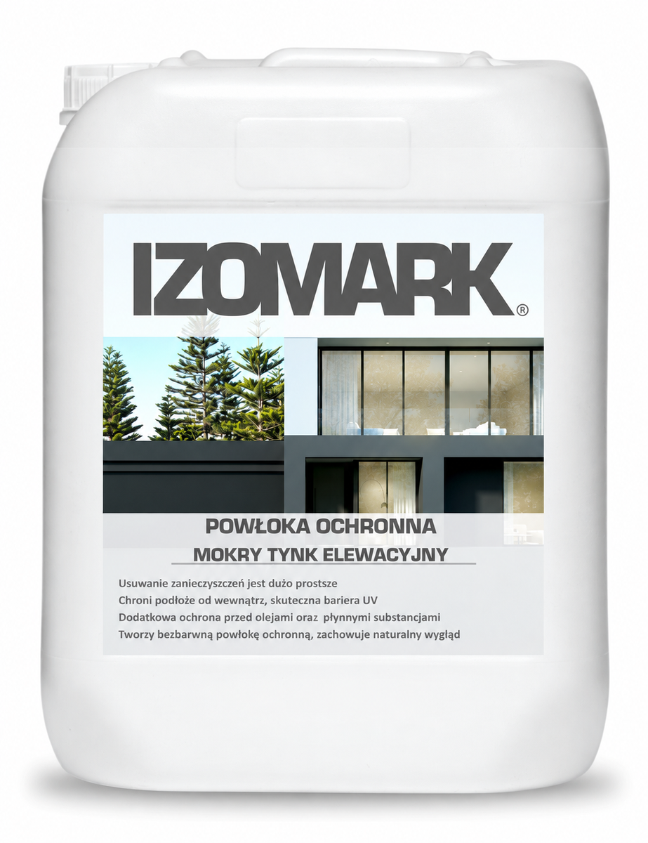 IZOMARK protective coating wet facade plaster
