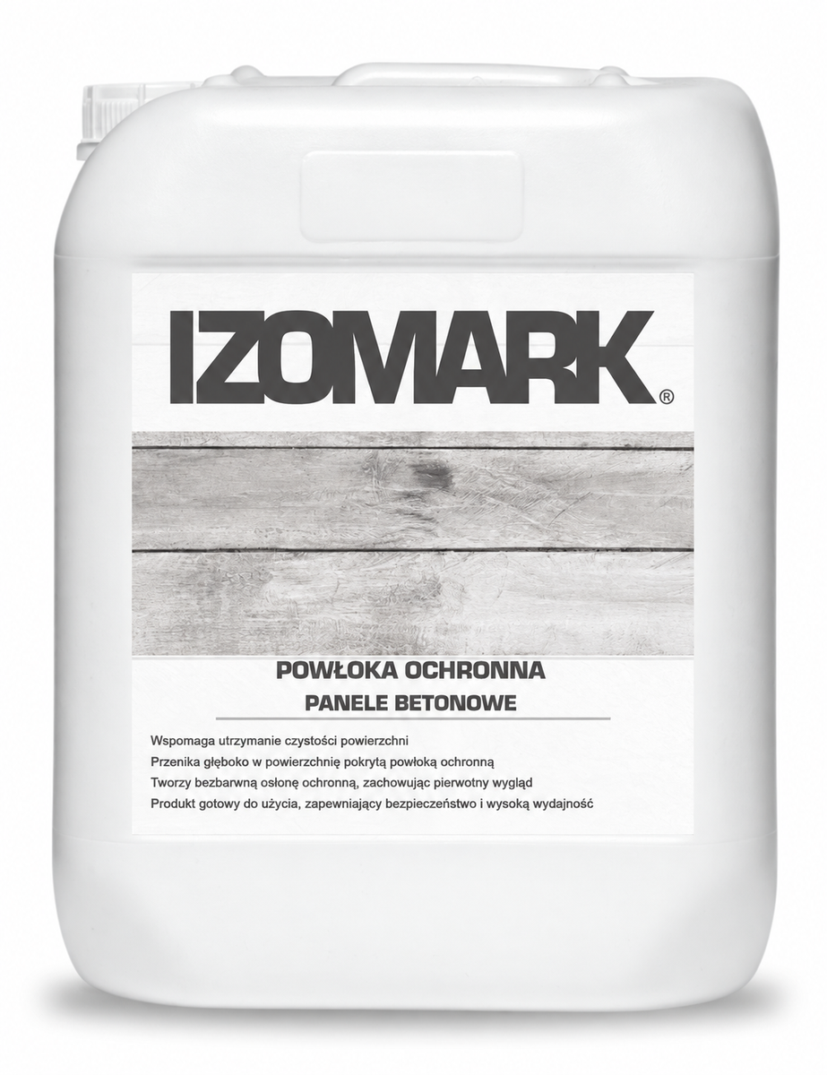 IZOMARK protective coating concrete panels