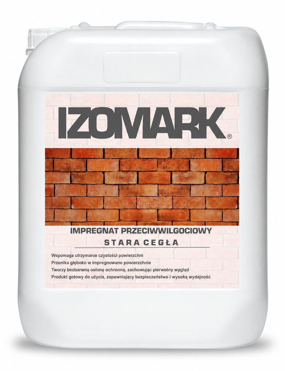 IZOMARK protective moisture-resistant coating old brick
