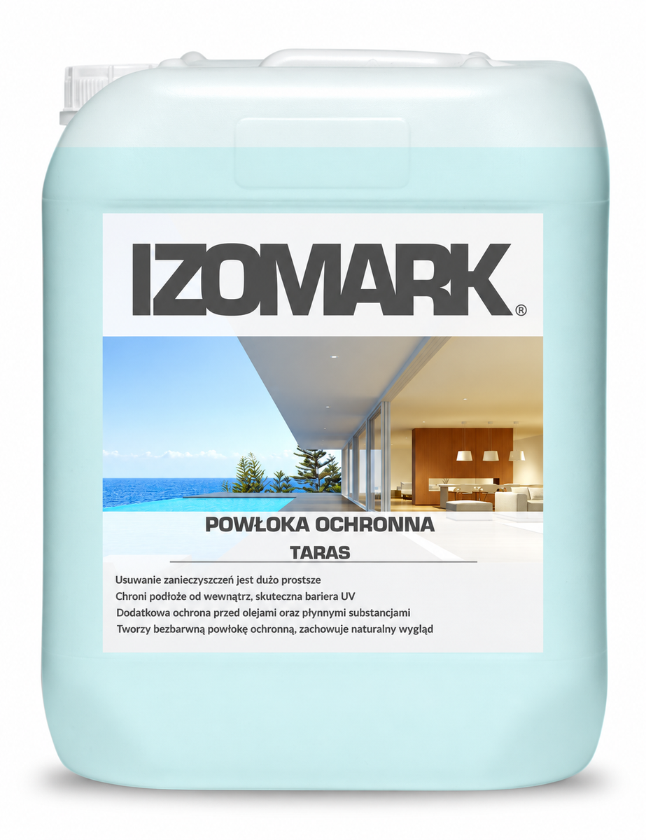 IZOMARK protective coating terrace