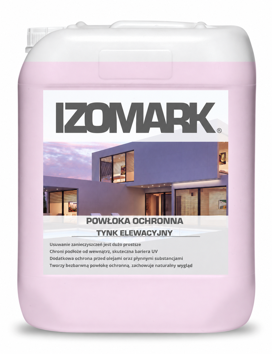 IZOMARK protective coating facade plaster