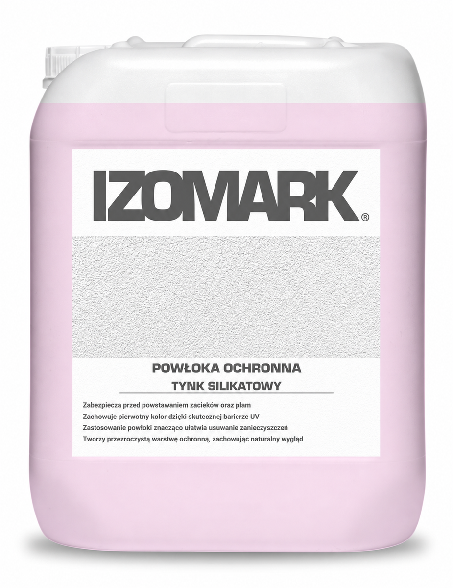 IZOMARK protective coating silicate plaster